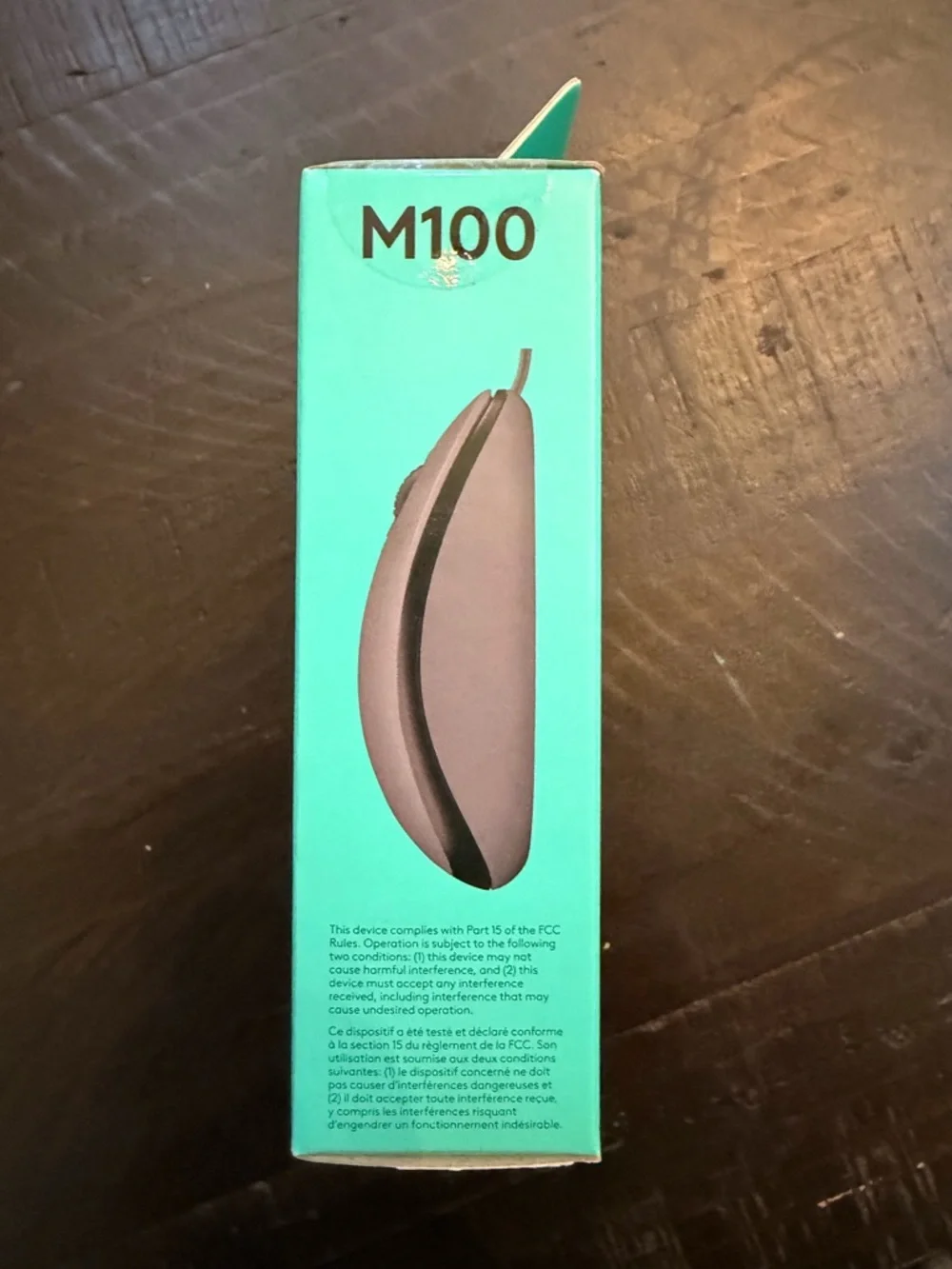 Logitech M100 Wired Mouse - Black